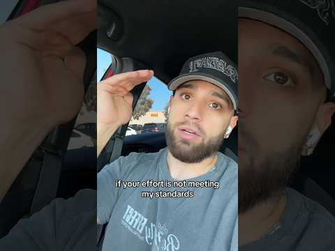 its simple to me, lack of effort = lack of interest #relatable #satire #dating #relationship #life