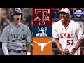 #3 Texas A&M vs Texas (EXCITING!) | Regionals Winners Bracket | 2024 College Baseball Highlights