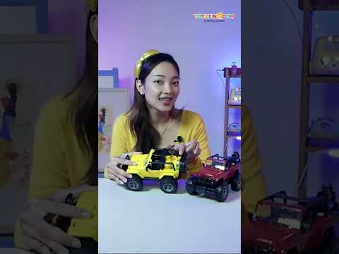 Gambar Cruzer 1:16 City Action Friction Jeep - Merah