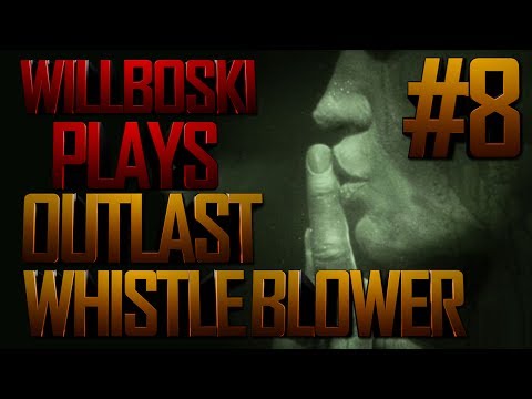 Outlast Whistleblower Walkthrough Part 8 - Stop Chasing Me Gluskin!!!