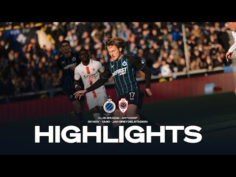 CLUB BRUGGE - ROYAL ANTWERP FC | HIGHLIGHTS | 2025-2026