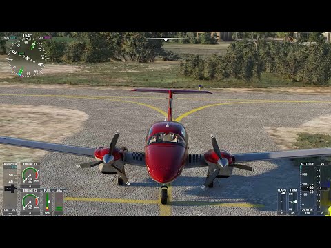 MSFS 2020 DA62 Tutorial Startup, Autopilot, ILS-Landung