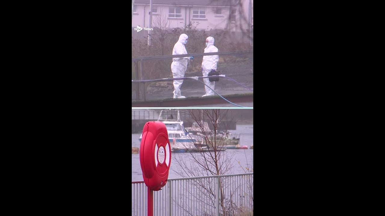 Body pulled from water at Dumbarton boatyard