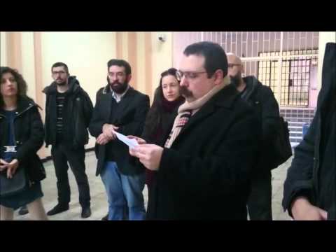 Eğitim-Sen Ankara 5 No'lu Üniversiteler Şubesi'nin Levent Dölek'le dayanışma mesajı