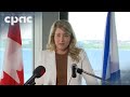 Mélanie Joly gives a speech on Canada’s ocean industries – July 15, 2025