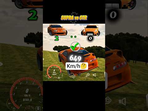 Supra mk4 ☠️ vs Nissan GTR R35,Drift test &Drag test Car Parking Multiplayer #carparkingmultyplayer