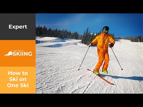 How to Ski on ONE SKI – The Ultimate Balance Exercise!