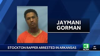 Stockton rapper EBK Jaaybo arrested in Arkansas on multiple charges