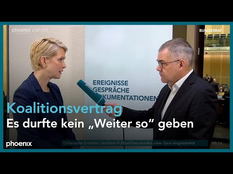 Manuela Schwesig zum Koalitionsvertrag am 11.04.25