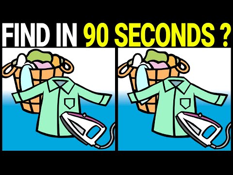 🧠💪🏻 Spot the Difference Game | Can You Beat This 90 Seconds Brain Challenge? 《Medium》