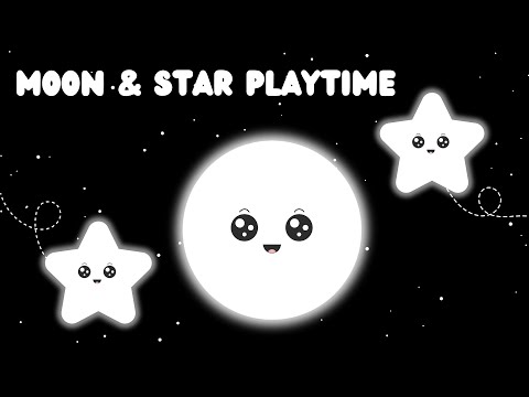 Baby Bear | Moon and Stars Playtime | Calming Sensory Video for Babies