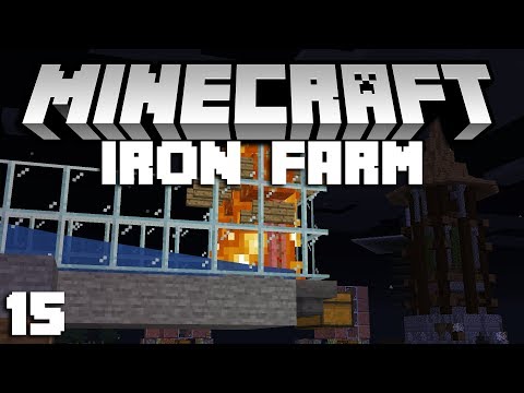 Iron Farm Construction! | Minecraft Survival 1.14.3 e15