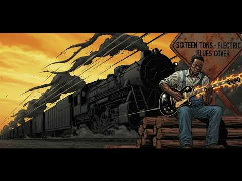 Tennessee Ernie Ford - Sixteen Tons (Electric Blues Cover) | Freight-Train Shuffle & Gritty Power