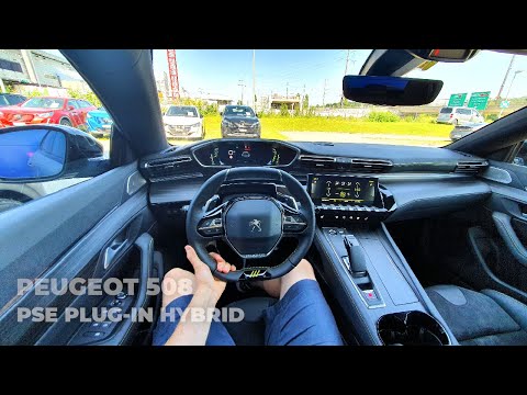 New Peugeot 508 PSE Plug-in Hybrid Test Drive POV