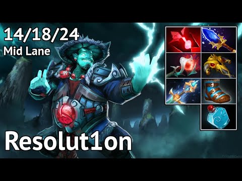 Storm Spirit. Resolut1on. Forward Gaming VS Invoker. Noone. Virtus.pro. Full game. Dota 2