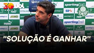 ABEL FERREIRA EXALTA RESILIÊNCIA DO PALMEIRAS AO VENCER FLAMENGO EM MEIO A COBRANÇAS DA TORCIDA