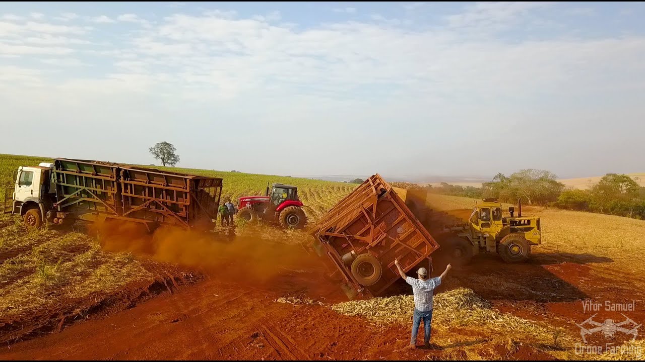 DESTOMBANDO CARRETA DE CANA - VIDA DE CANAVIEIRO
