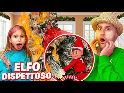 L'ELFO DISPETTOSO ARRIVA NELLA NOSTRA NUOVA CASA E FA TANTISSIMI SCHERZI A GIORGIA E PAPÀ SALVO!