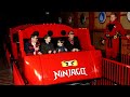 LEGO NINJAGO The Ride (Full Ride POV) Legoland California 4K