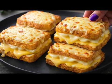 You've never had such a delicious breakfast – Egg Toast in 5 minutes from the oven! Several recipes.