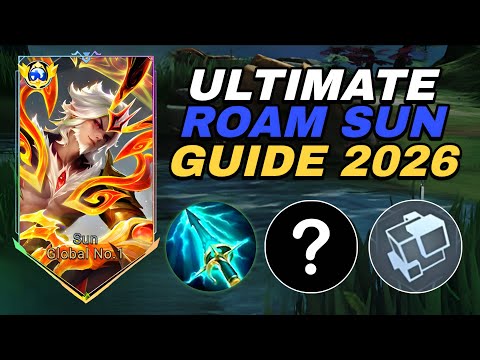 THIS IS WHY SUN GLOBAL ABUSE THIS ROAMING BLESSINGS W/ FULL DMG BUILD AND EMBLEM 2026😱 | MLBB
