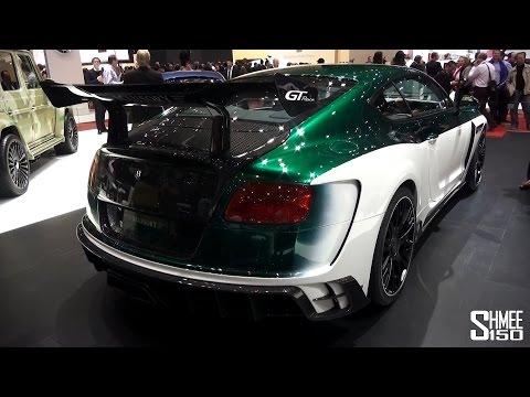 FIRST LOOK: Mansory GT Race 1000hp Bentley Continental - Geneva 2015