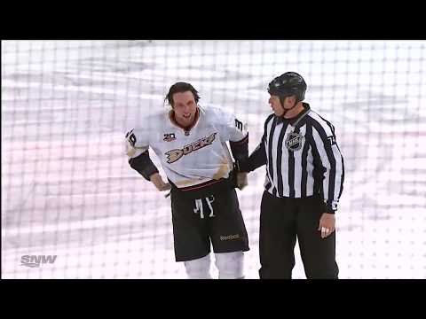 Matt Beleskey vs Matt Hendricks Mar,28 2014