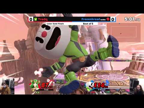 BÅTIS #7 - FrozenBread (Mii brawler) vs Tredq (Palutena) - Loser's Final - Ultimate Singles