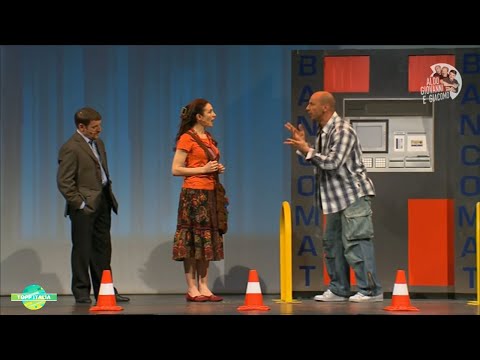 Aldo, Giovanni e Giacomo - Bancomat | Scena linea gialla | Topp Italia