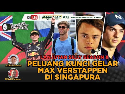 Lanjutan Silly Season & Peluang Kunci Gelar Max Verstappen