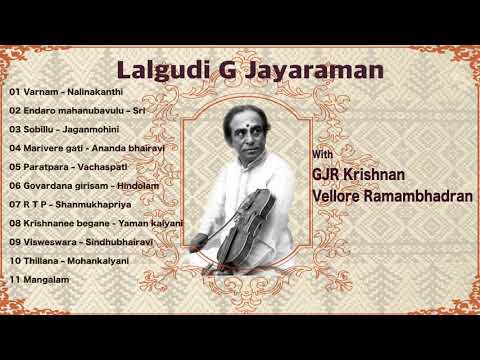 Lalgudi G Jayaraman - GJR Krishnan - Vellore Ramabhadran - PERAMBUR -  22-01-1984