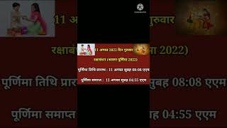 राखी 2022 | रक्षाबंधन 2022 कब है | Rakhi 2022 Date