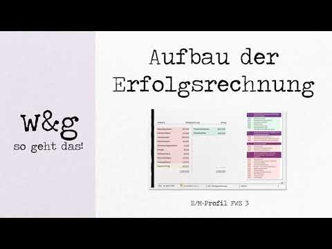 FWZ 3 Income Statement - #1 Structure