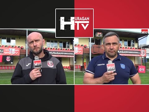Huragan TV: trenerzy Paweł Kutynia i Michał Roszak (Korona) po meczu z Korona Piaski (7.05.22 r.)
