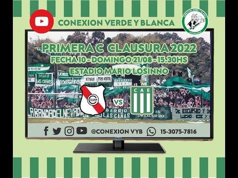 PRIMERA C CLAUSURA 2022 FECHA 10 // LUJAN VS EXCURSIONISTAS