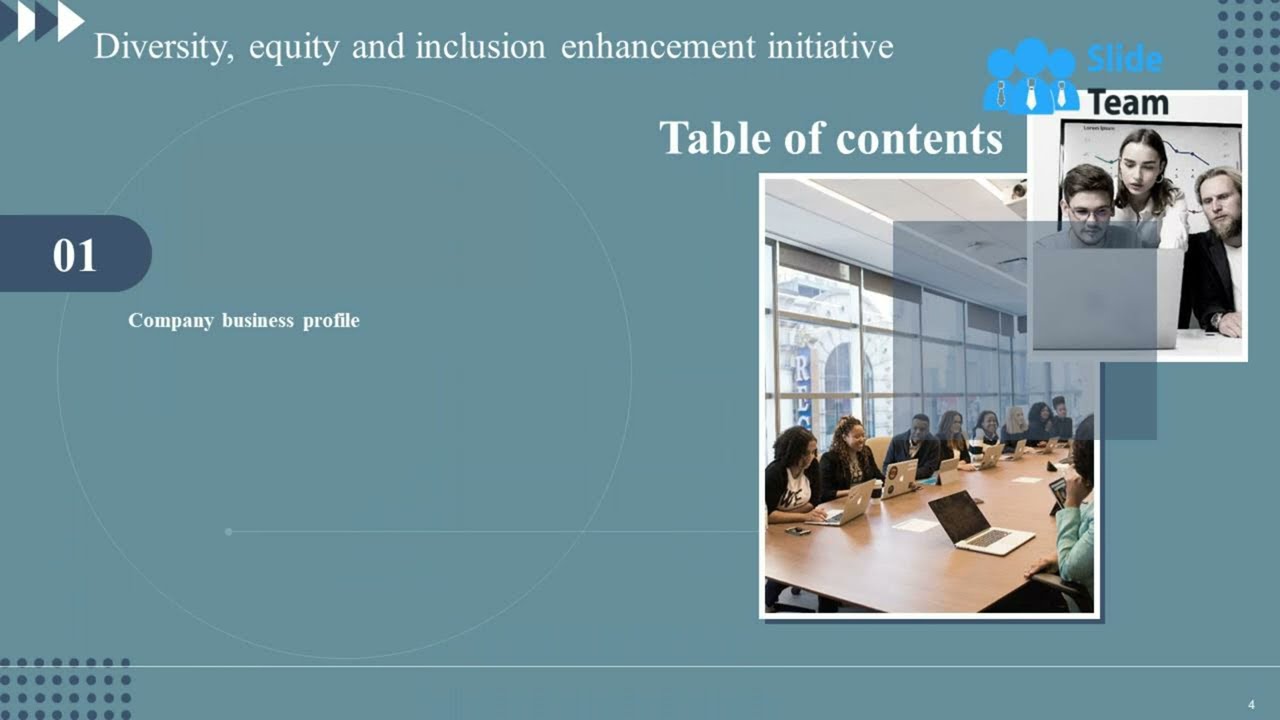 Diversity Equity And Inclusion Enhancement Initiative Powerpoint Presentation Slides