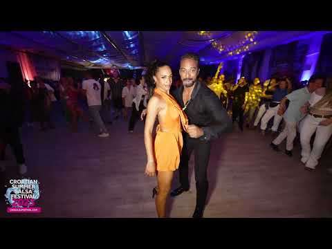 Maykel Fonts & Indira - Salsa social dancing | Croatian Summer Salsa Festival 2023