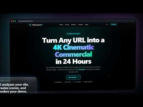 AI Automation Demo Builder — Turn Any URL into 2D/3D Product Videos Instantly | Pixelforge