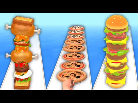 SANDWICH RUNNER vs I WANT PIZZA vs BURGER RUSH - Triple Game