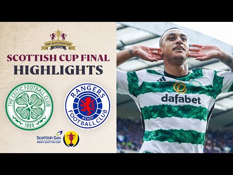 Celtic 1-0 Rangers | Late Drama as Idah Secures Double for Celtic! | Scottish Gas Scottish Cup Final