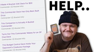Commander Deck Brewing (For Future Videos)