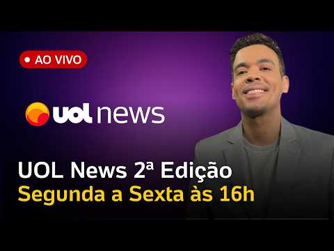 UOL News 2ª Edição com Diego Sarza | 23 de julho de 2026