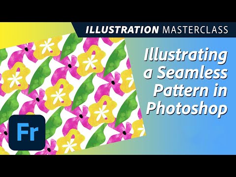 Illustration Masterclass - Illustrating a Seamless Pattern in Photoshop | Adobe Creative Cloud
