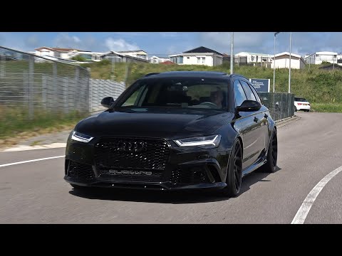 Audi RS6 Avant C7 with LOUD Akrapovic Exhaust System!
