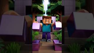 Download lagu Minecraft Steve Enters the Nether But the Ghast Destroys His Portal! 😱👻🔥#Minecraftshorts mp3