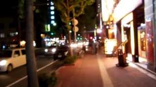 preview picture of video 'アキーラさん夜の散策①鳥取県・米子市街地・米子駅周辺！Downtown,Yonago-city,Tottori,Japan'