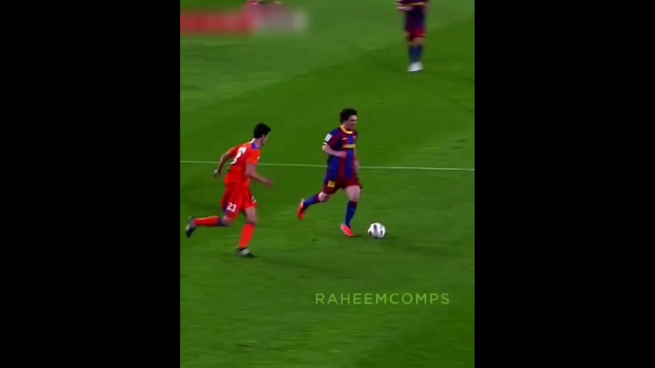 ميسي يحارب من الأرض ☠️🔥