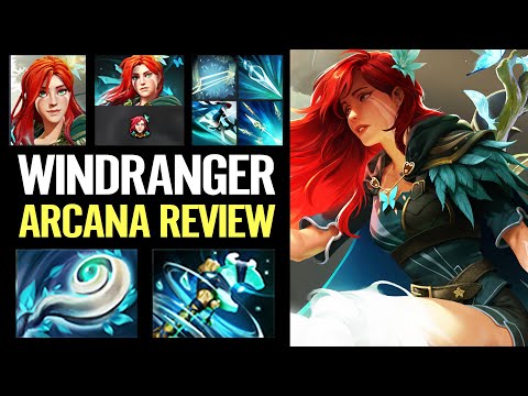 Windranger ARCANA REVIEW - Compass of the Rising Gale | Dota 2 OFFICIAL