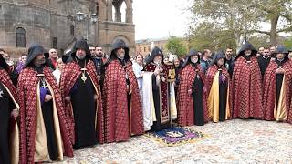 Մայր Աթոռում կատարվել է Հայոց Ցեղասպանության Սուրբ Նահատակների բարեխոսության կարգ