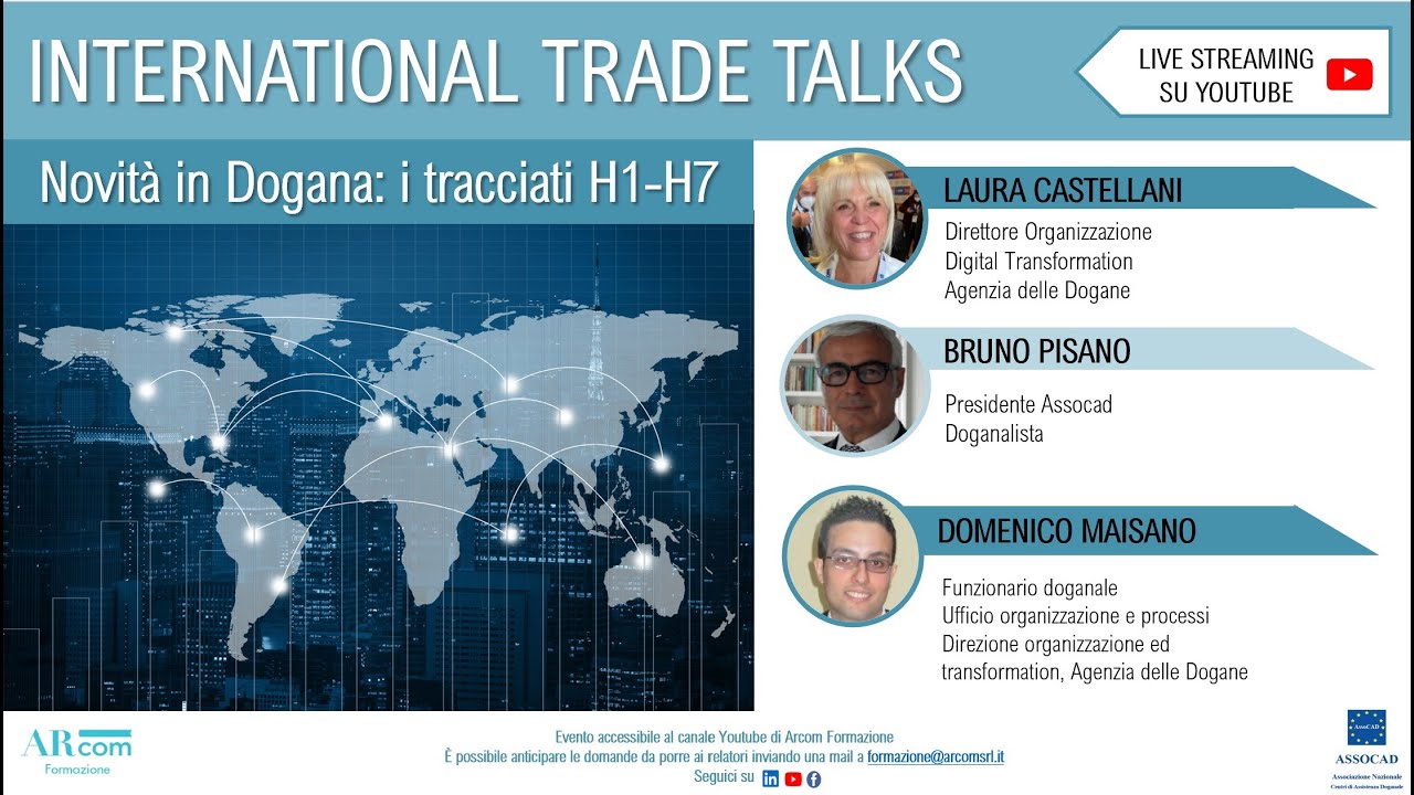 International Trade Talks - Novità in dogana: i tracciati H1-H7!